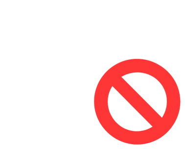 Ícone AntiSpam - Envelope com Símbolo de Proibido